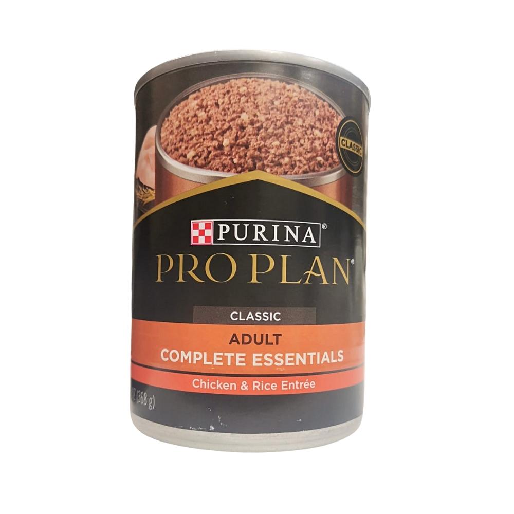 Lata Pollo Y Arroz 368g Pro Plan Perro Adulto Nutrición Animal