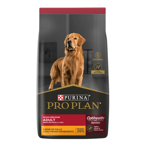 pro plan para perro adulto raza mediana