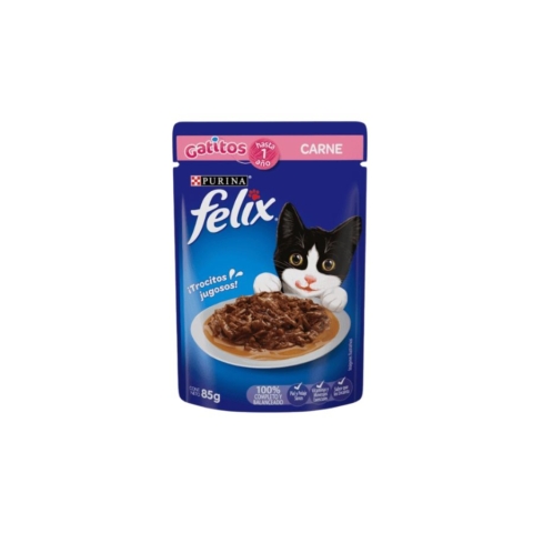 Felix gatito carne sobre 85g