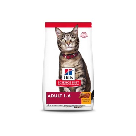 Hill's Alimento para Gato Adulto Receta Pollo (1.8Kg - 7.2Kg) - 3,2 Kg