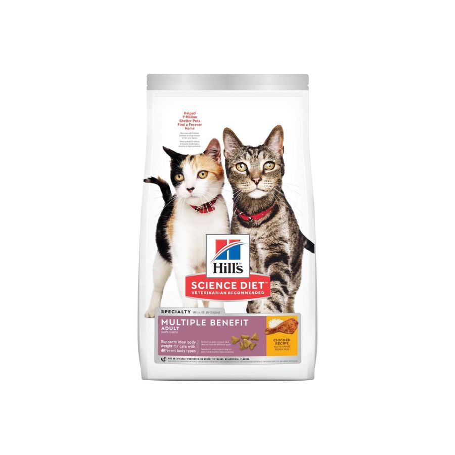 Hill's Alimento para gatos adultos (3.2Kg / 7Kg) - 3,2 Kg