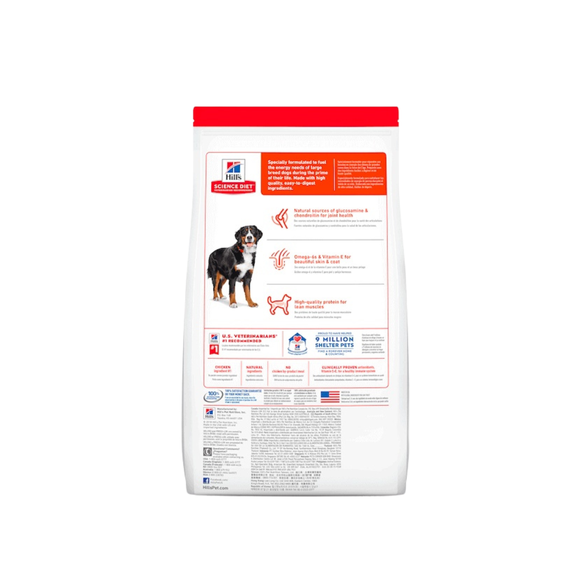 Hill's alimento para perros grandes 15.0Kg