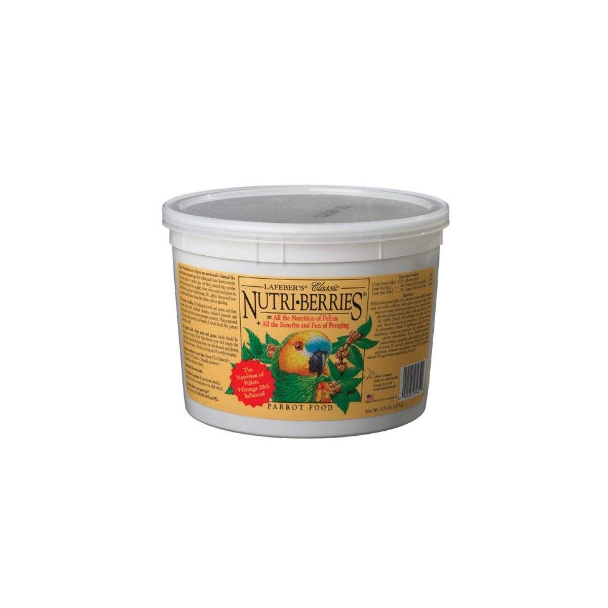 Lafeber's alimento para loros Nutriberries Classic (284 g / 1.4 kg) - 284 gr