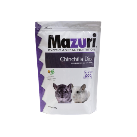 Mazuri alimento para Chinchillas 1.3 kg