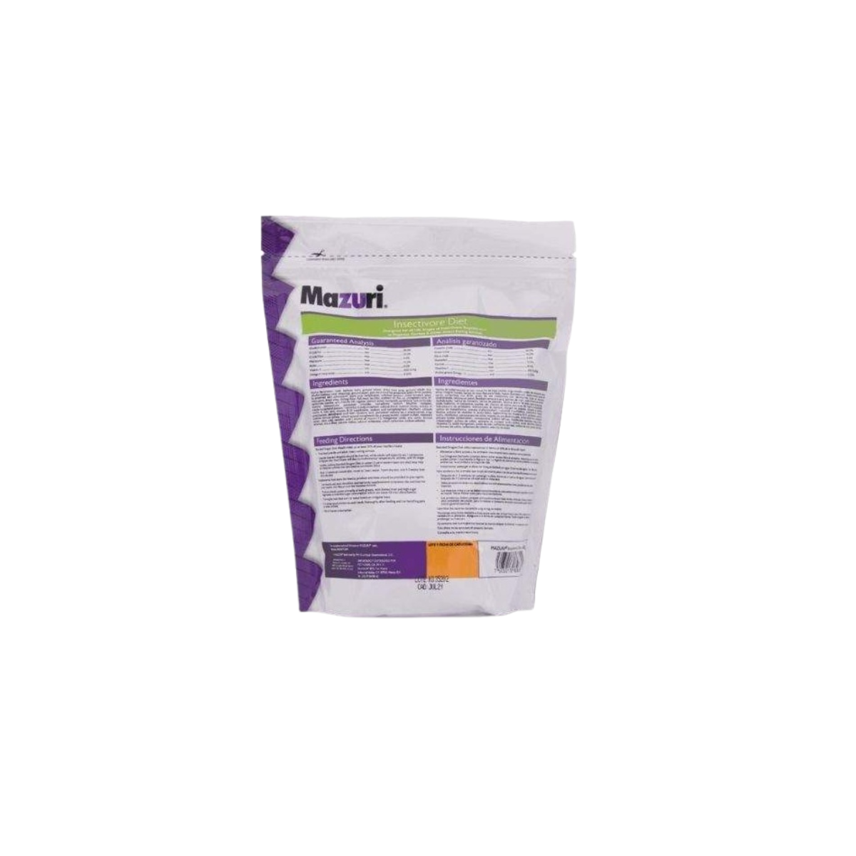 Mazuri Alimento para Dragón Barbado 500g