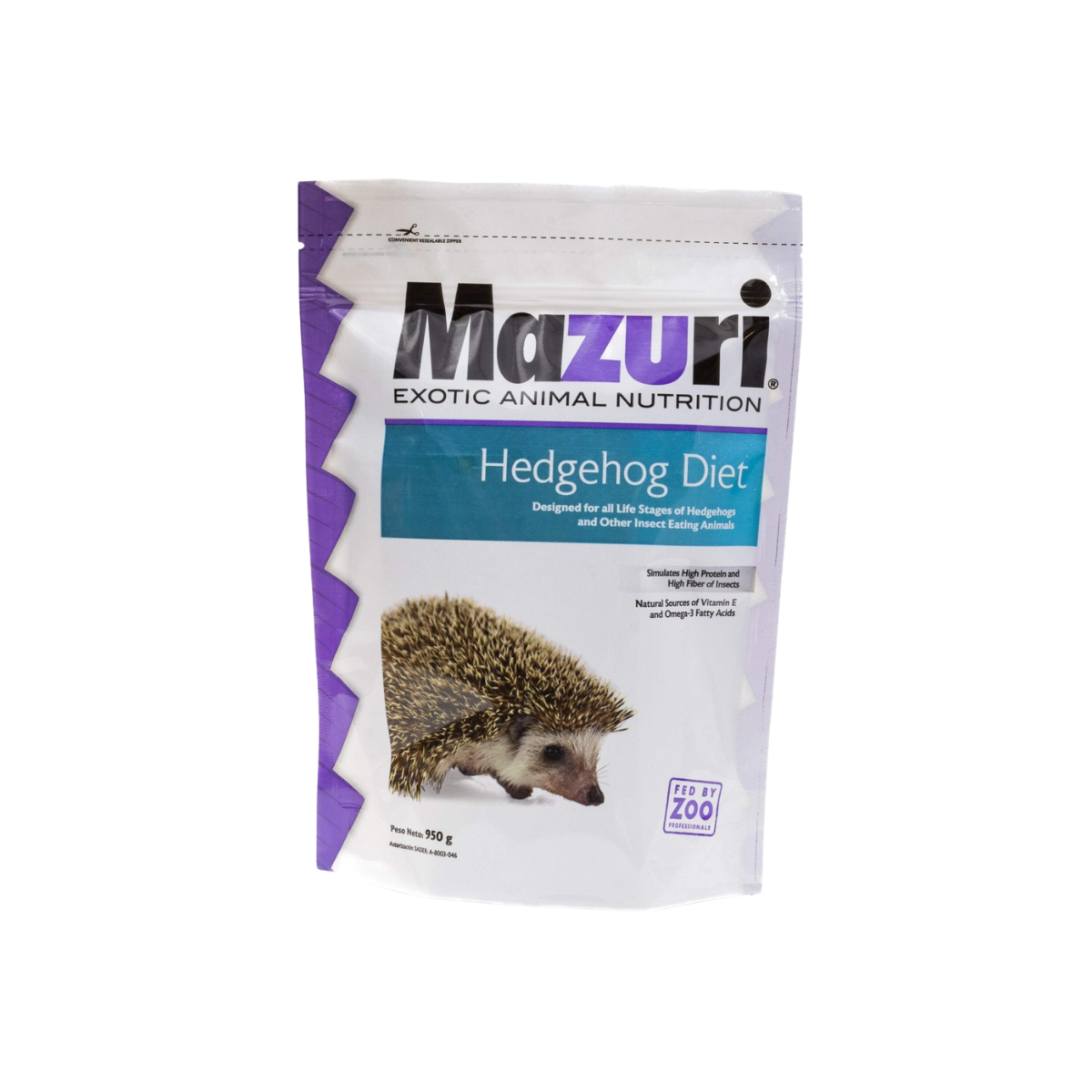 Mazuri alimento para Erizo de Tierra 950g
