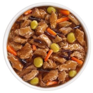 Beneful sobre adulto pavo