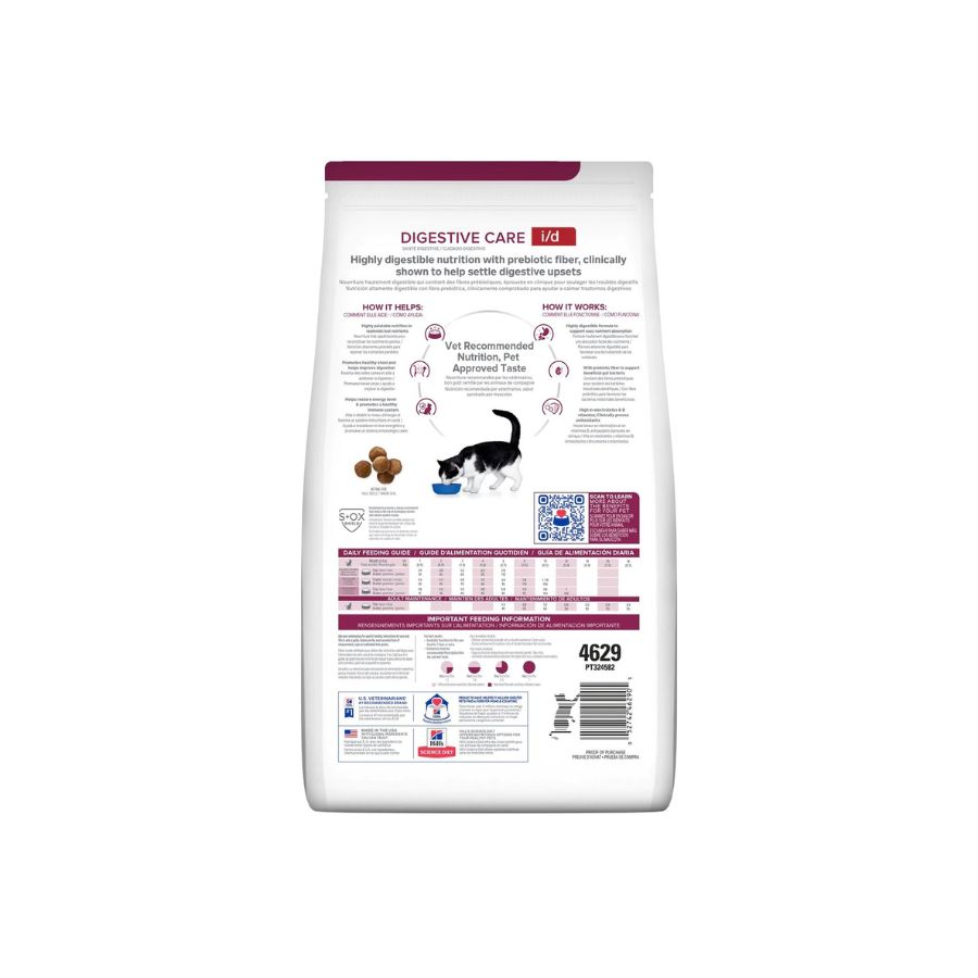 Hill's Prescription Diet i/d Cuidado Digestivo para gato 1.8kg