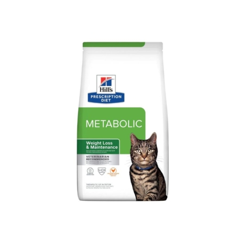 Hill's Prescription Diet Metabolic Manejo del Peso con pollo para gato - 1.8 Kg