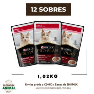 Combo Pro Plan Sobres Para Gato Adulto Salmón