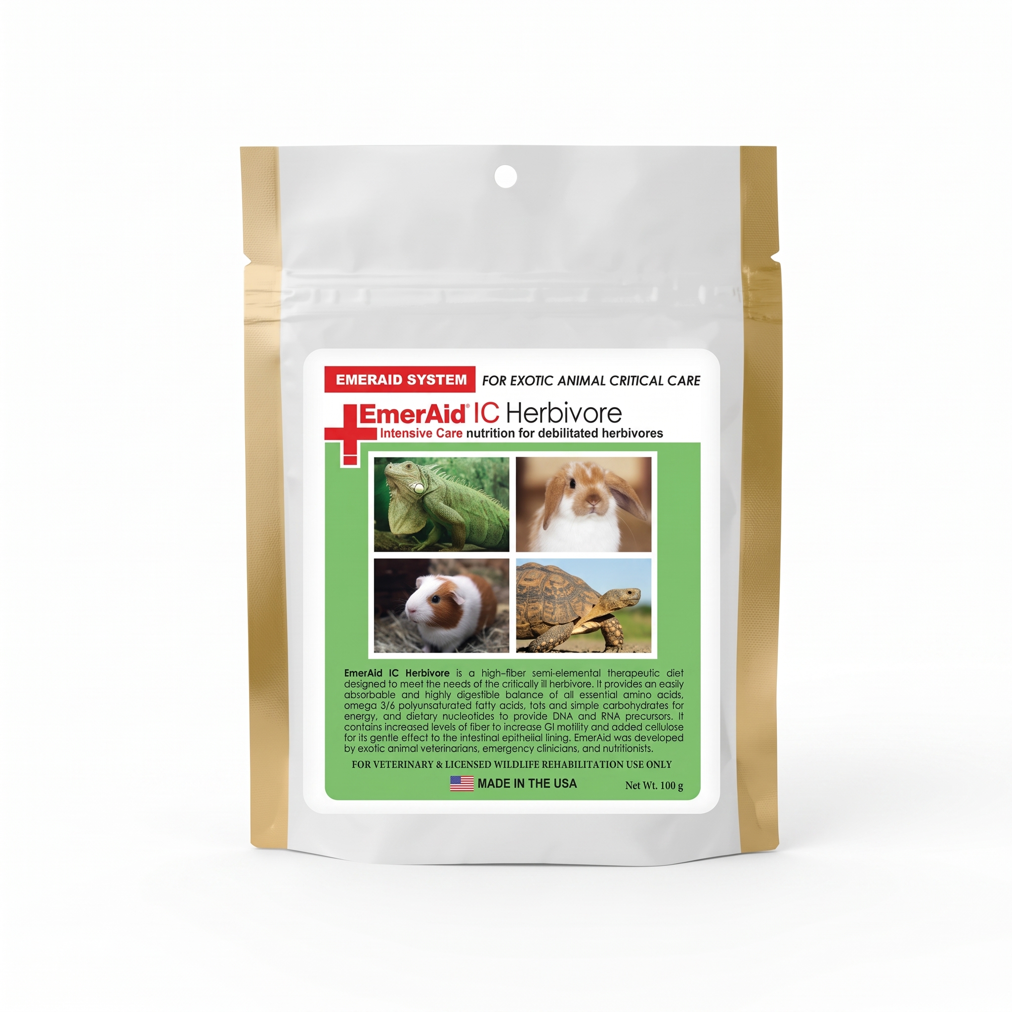 Emeraid Cuidados Intensivos Herbívoros 100gr