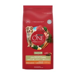 One adulto razas medianasgrandes pollo y carne 7 kg - 1