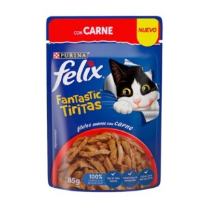Combo 12 sobres Felix Tiritas carne - 2