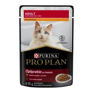 Combo 12 sobres Pro Plan gato adulto pollo 1.02kg - 2