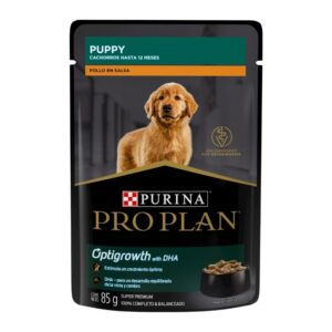 Combo 12 sobres Pro Plan perro cachorropuppy pollo - 2