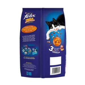 Felix Triple Delicious gato adulto Granja 10kg - 2