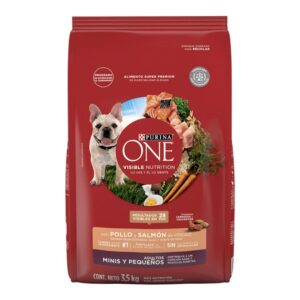 One perro adulto minispequeños Pollo y Salmón 3.5kg - 1