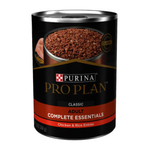 Lata Pollo y Arroz 368g Pro Plan perro adulto