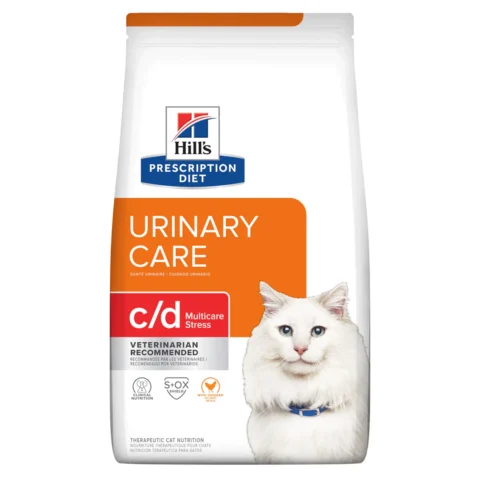 Hill's Prescription Diet c/d Multicare Stress Alimento Seco para Gatos 1.8Kg