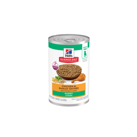 Hill’s lata Cachorro pollo y cebada 370g