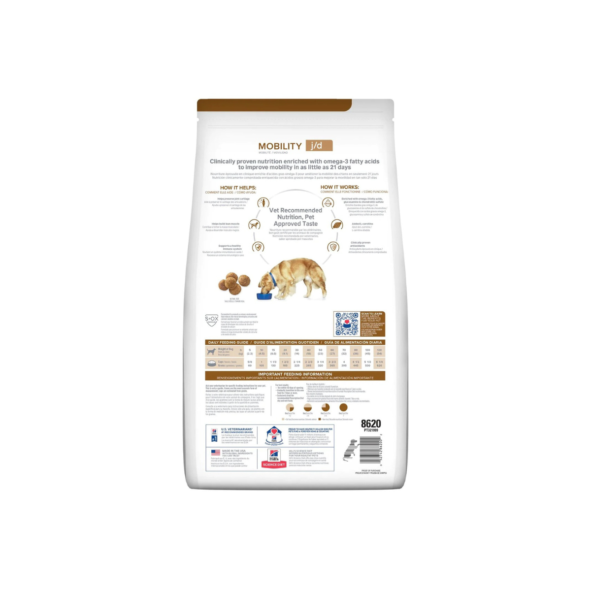 Hill's Prescription Diet j/d Canine Artritis 3.9Kg/ 12.5Kg - 3.9 Kg
