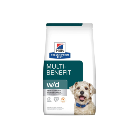 Hill's Prescription Diet w/d Canine Sobrepeso 3.9Kg/8.0Kg/12.5Kg - 3.9 Kg