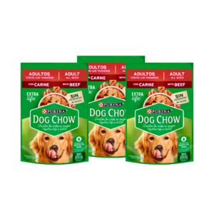 Dog-Chow-Perro-sobre-sabor-carne-nutrición-animal