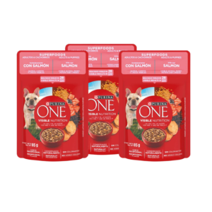 Purina-one-perro-sobres-sabor-salmón-super -alimento