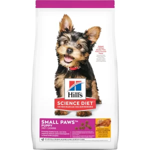 Hill's-Science-Diet Puppy-Small-Paws- Chicken-Meal, Barley-&-Brown-Rice-Recipe