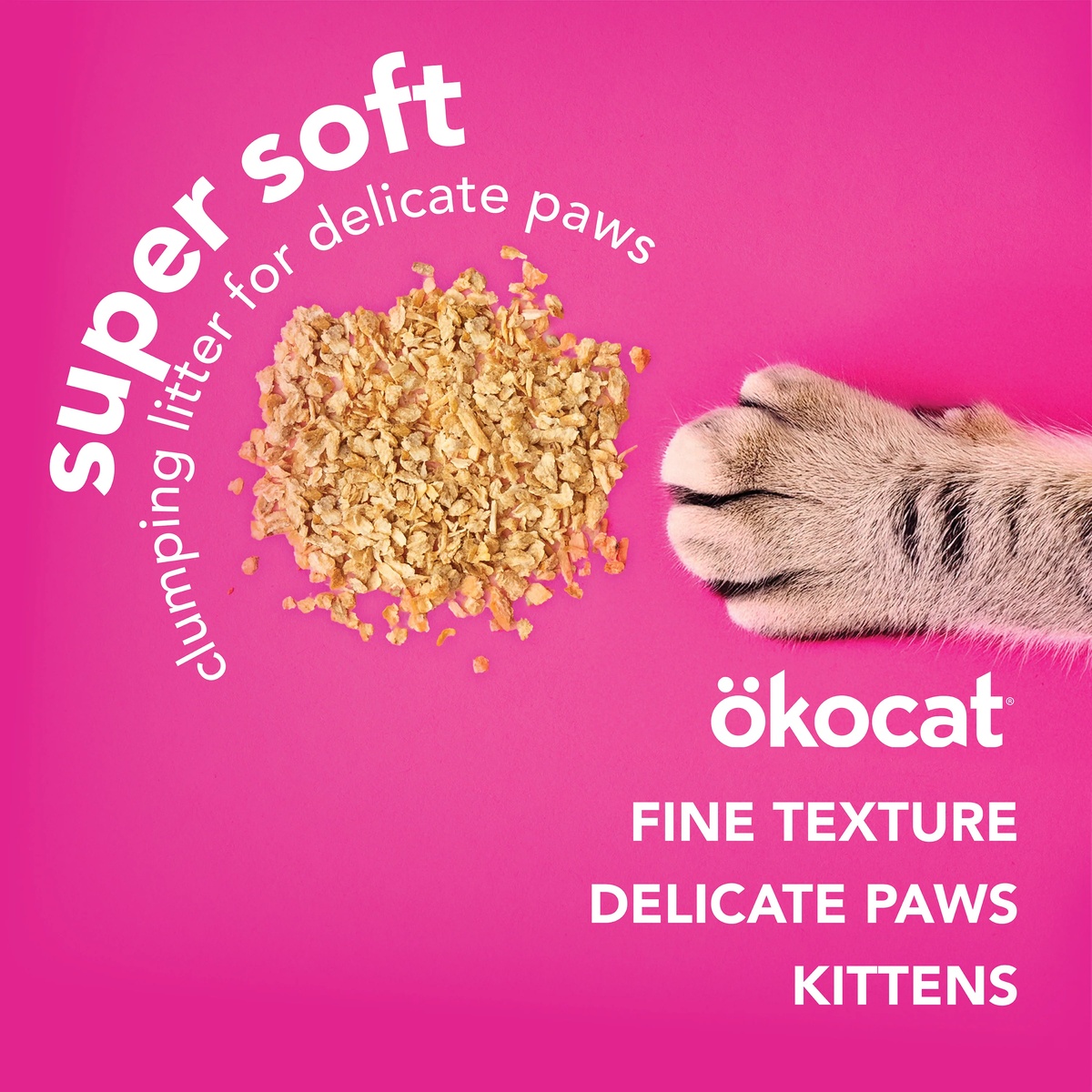 Ökocat Arena para gato (3.63kg/ 4.81kg/ 7.17kg) Super Suave - 3.63kg