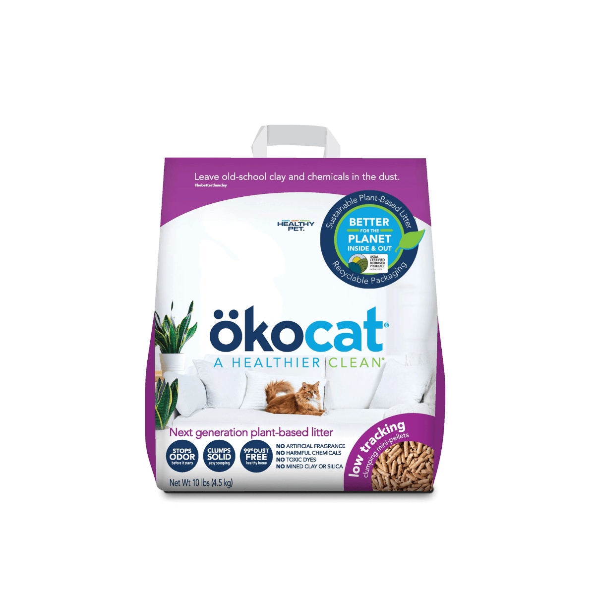 Ökocat Arena para gato minipellets (4.54kg/ 6.35kg/9.75kg ) - 9.75kg