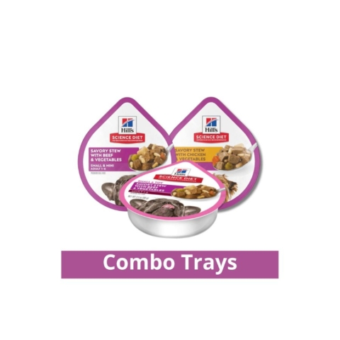 Combo 3 piezas Trays perro adulto 99gr c/u