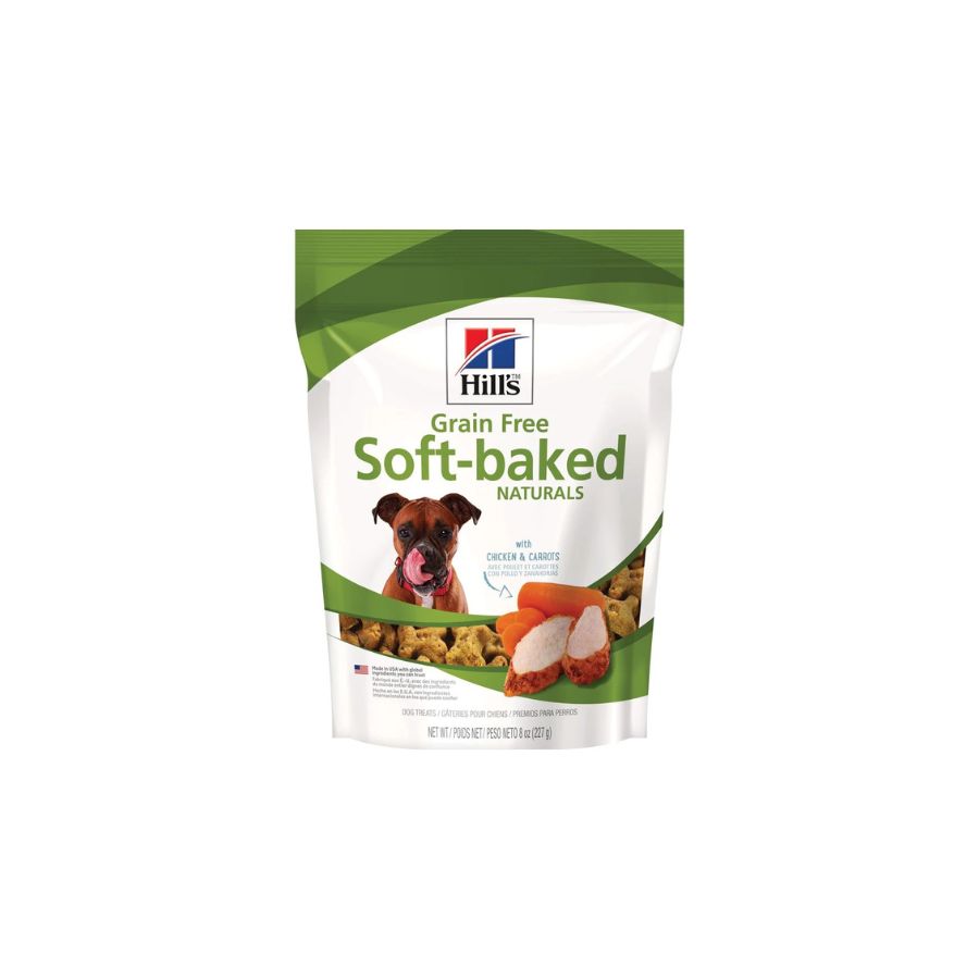 Hill’s premios sin cereales sabor pollo y zanahoria 230gr