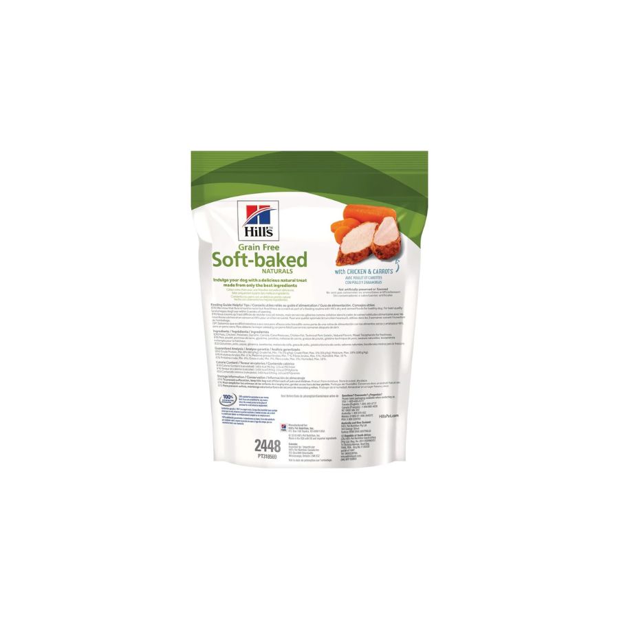 Hill’s premios sin cereales sabor pollo y zanahoria 230gr