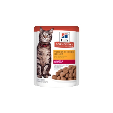 Hill's Pouch para gato adulto sabor pollo 79g
