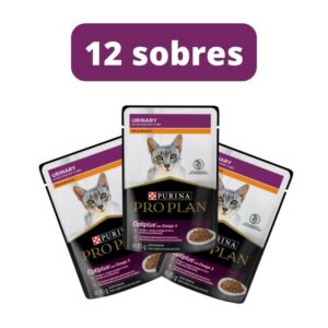 Combo 12 sobres Pro Plan gato adulto Urinary - 1
